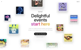 Luma Home Page