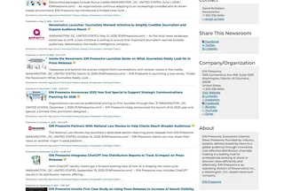 Hosted Newsroom Feed