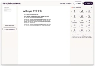 Template Builder With Field Types Panel