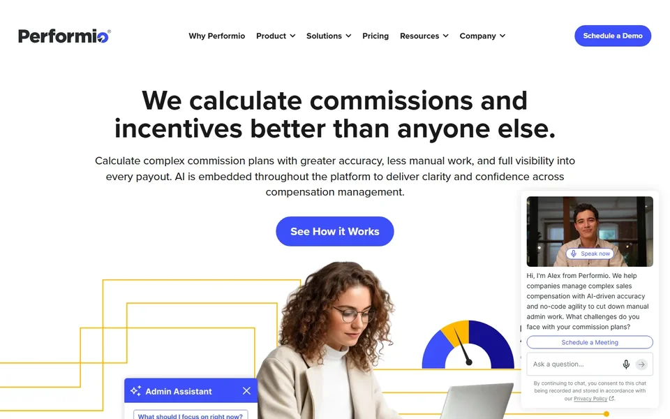 Performio Homepage