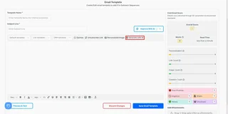Email Template Editor