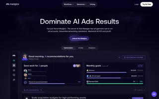 Madgicx Homepage