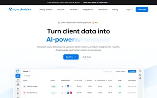 Agencyanalytics Homepage