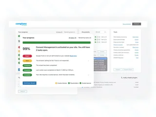 Dashboard Progress And Tools