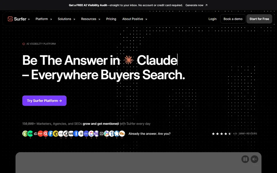 Surfer Homepage