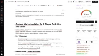Content Editor Score And Terms