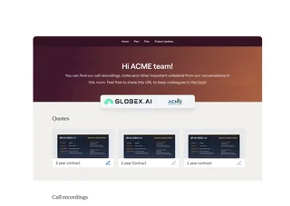 Digital Sales Room With Buyer Quotes