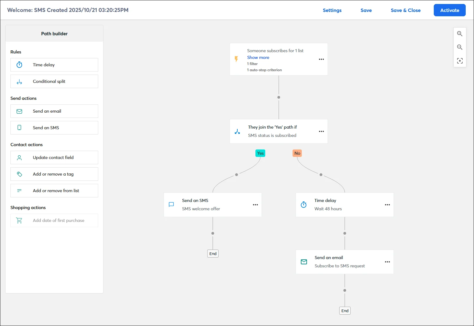 Automation Path Builder