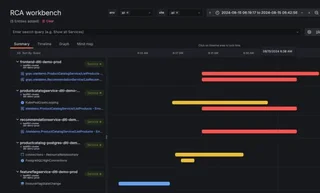 Rca Workbench Service Timeline