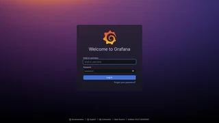 Grafana Sign In Screen