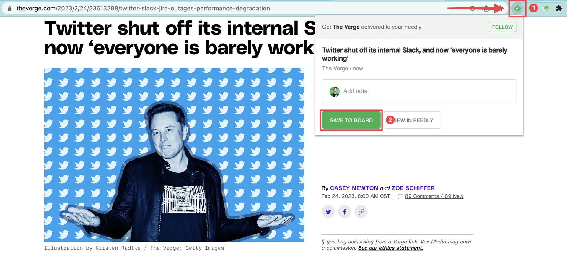 Browser Extension Save