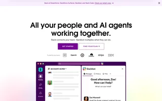 Slack Homepage