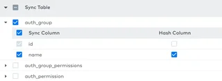 In Flight Column Hashing