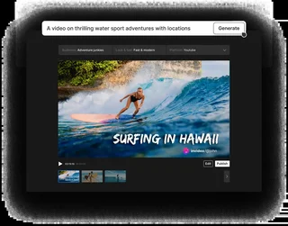 Ai Video Editor Prompt Box With Preview
