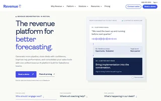Revenue Homepage With The Next Move Workflow