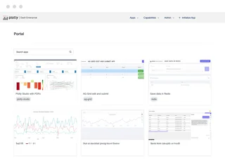 Dash Enterprise App Portal