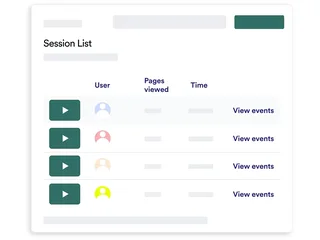 Web Analytics Sessions