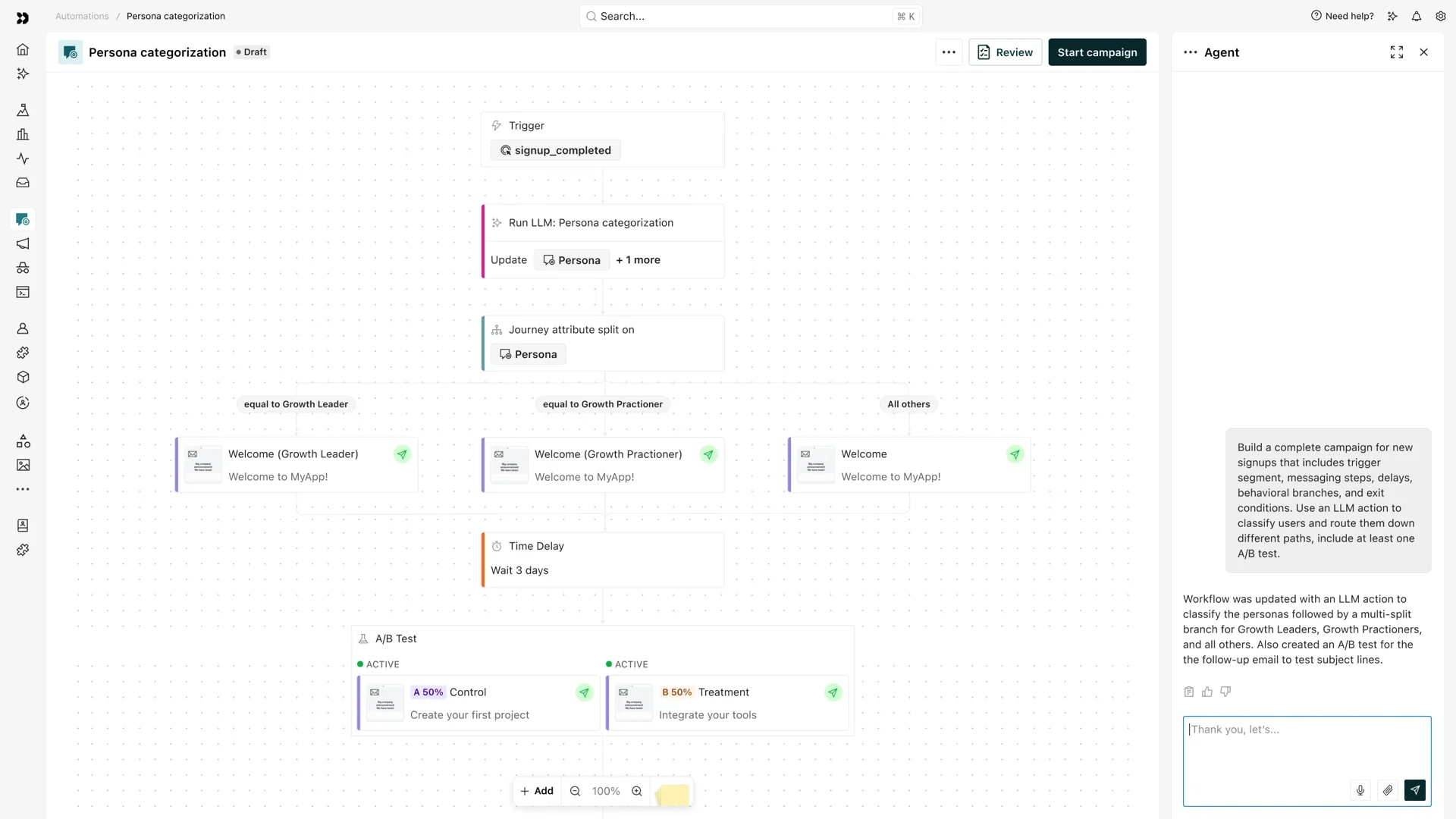 Automation Workflow Builder