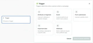 Automation Trigger Picker
