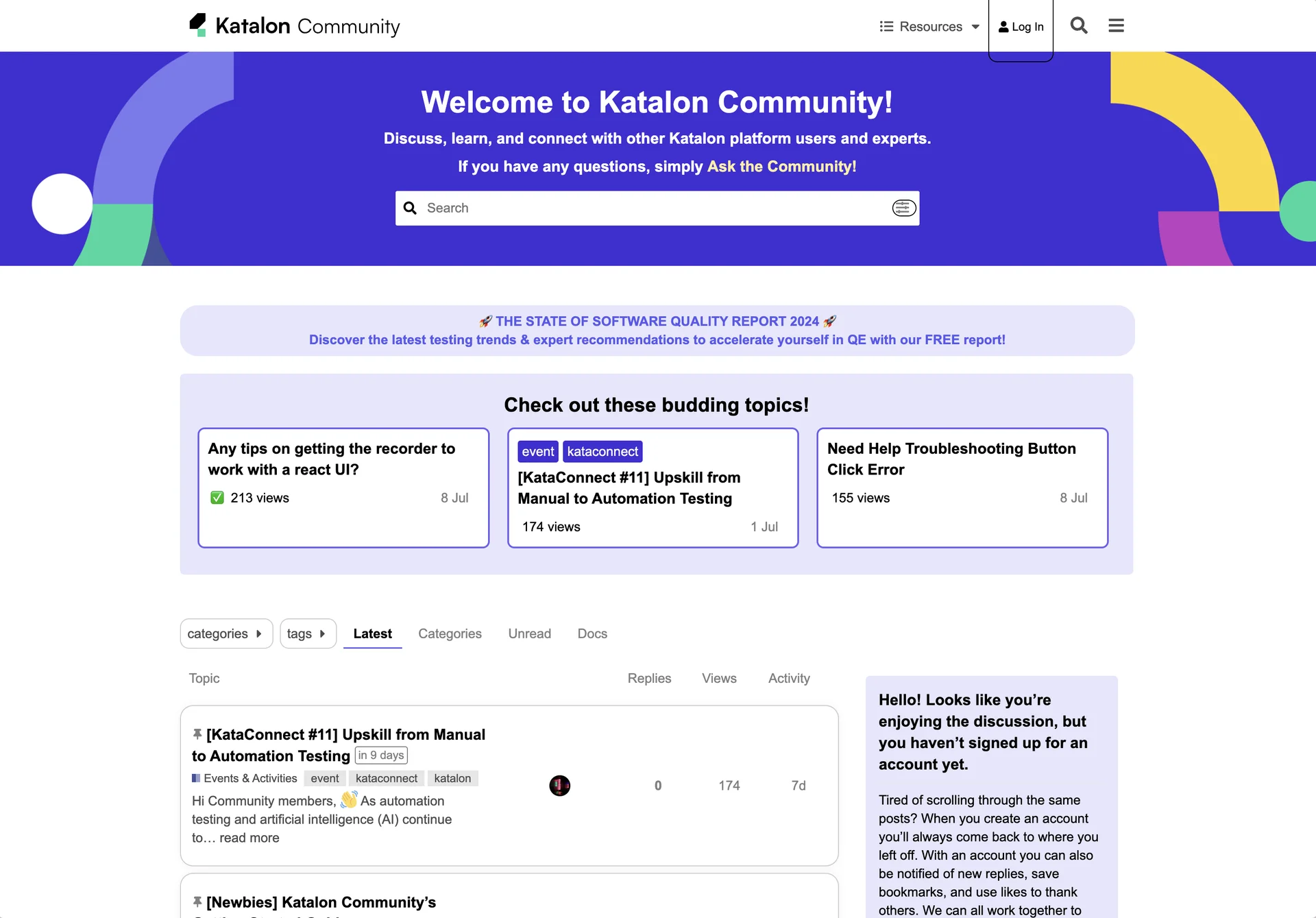 Katalon Community Forum