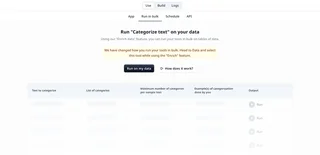 Running A Tool In Bulk On A Data Table