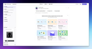 New Agent Builder With Templates And Tools