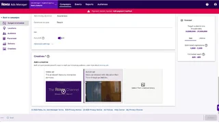 Campaign Builder With Creatives Section