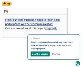 Rephrase Suggestion In Gmail