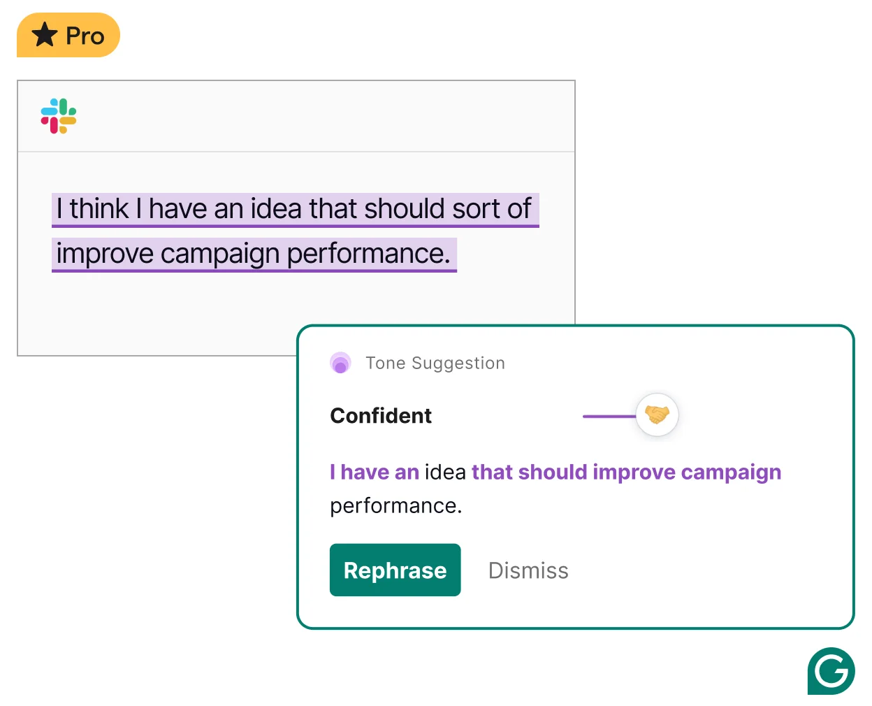 Tone Suggestion In Slack