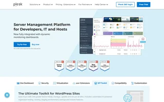 Plesk Platform Homepage