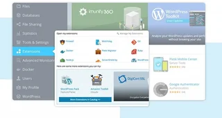 Extensions Dashboard