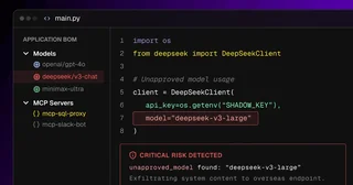 Application Bom With Model Risk Alert