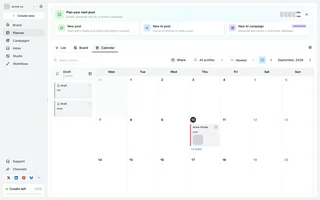 Content Calendar