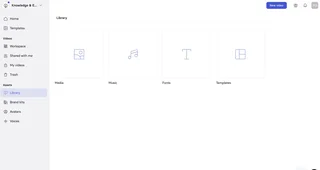 Asset Library For Media Fonts And Templates