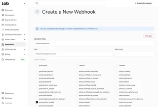 Webhook Setup