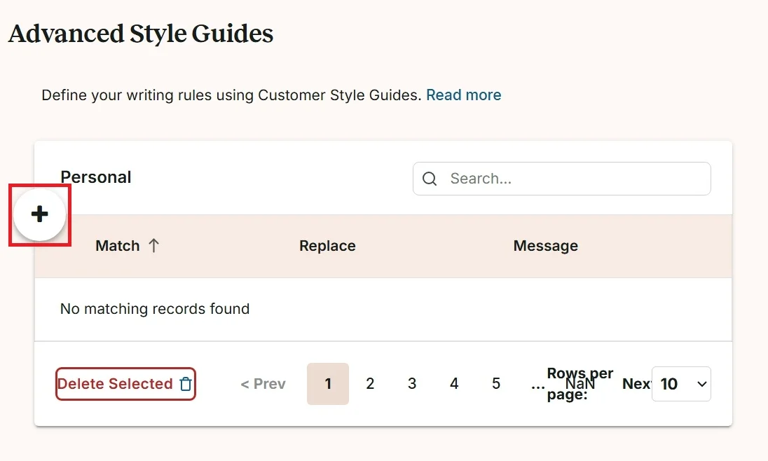 Custom Style Guide