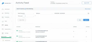 Email Activity Feed
