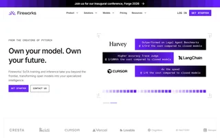 Fireworks Ai Homepage With Customer Results