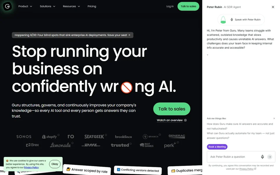Guru Homepage