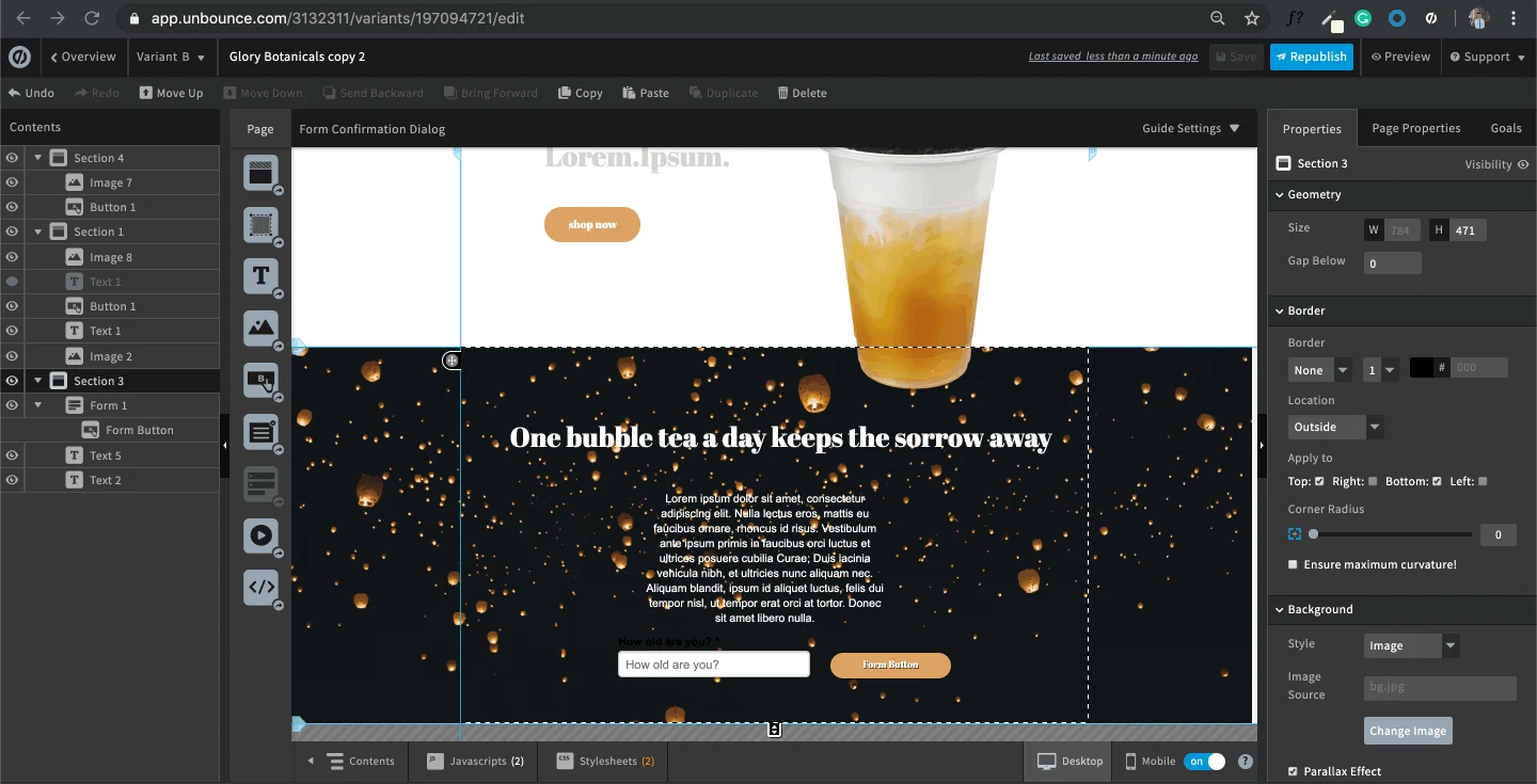 Multi Step Form Builder