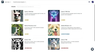 Model Catalog With Chat And Image Models