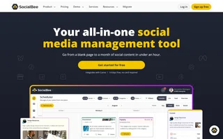 Socialbee Homepage