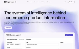 Hypotenuse Ai Homepage With Bulk Generator
