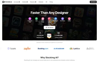 Stockimg Ai Homepage With Content Type Picker
