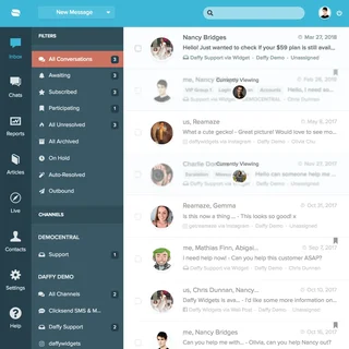 Inbox With Conversation Filters