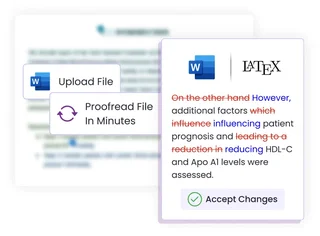 Proofread File Upload And Review Screen