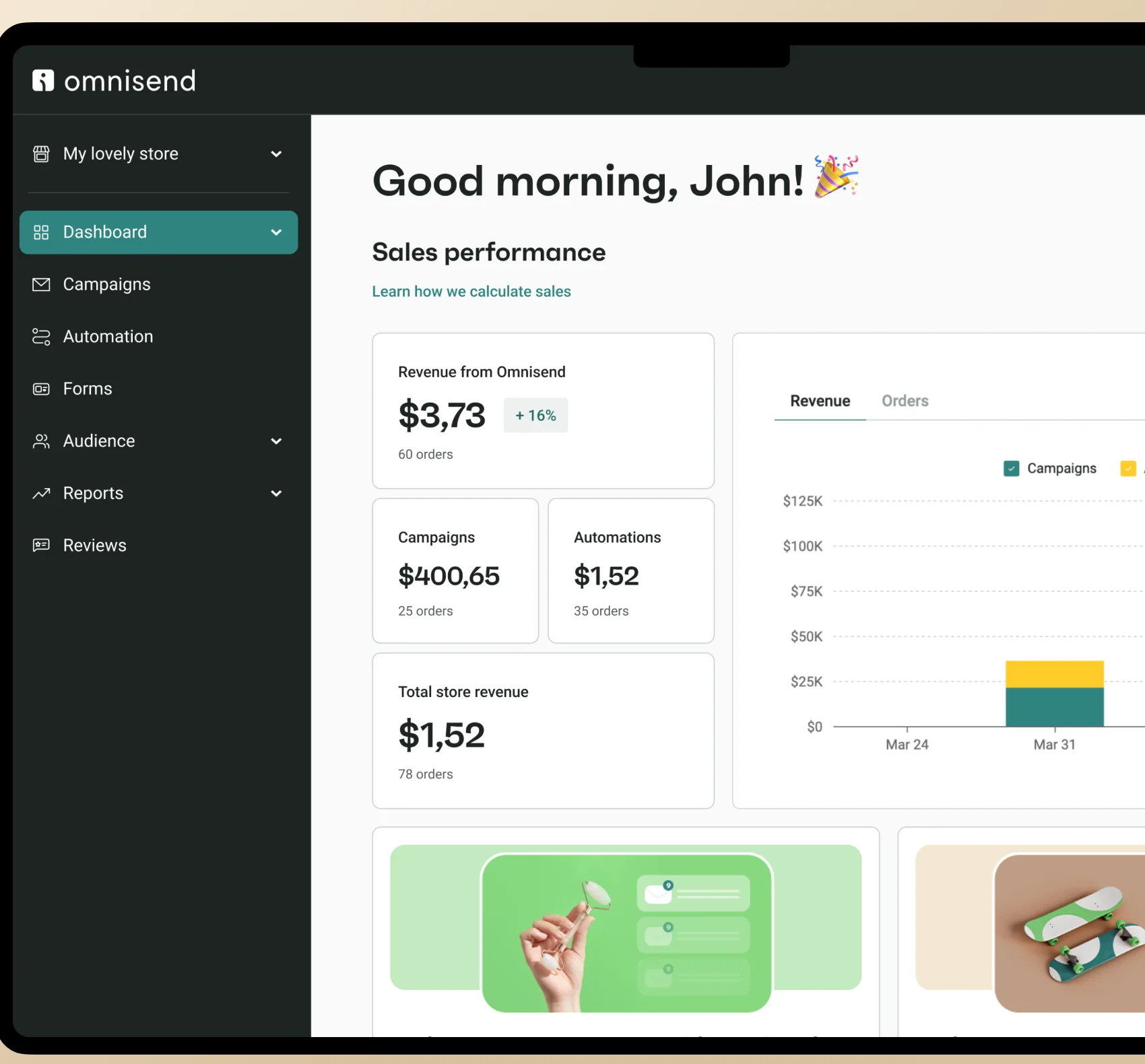 Sales And Campaign Dashboard