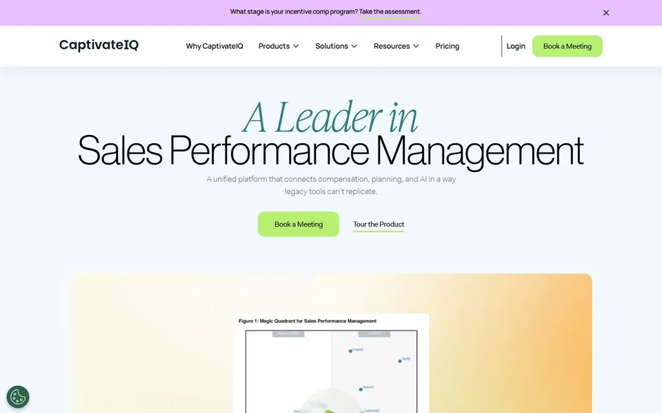 Captivateiq Homepage
