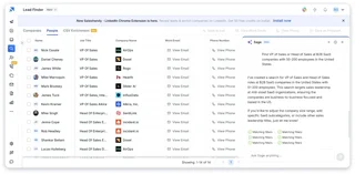 Lead Finder People Search With Contact Reveals