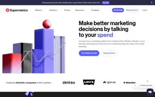 Supermetrics Homepage